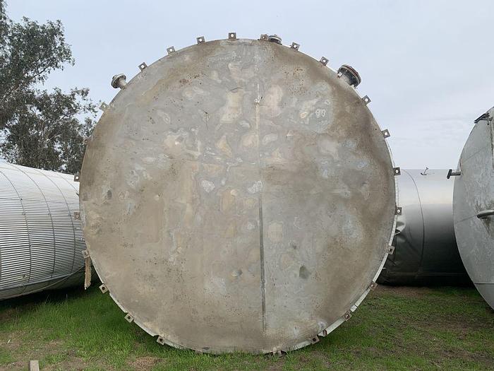 Used Tank, 25,000 Gallon, S/st, 13.5' x 23.5', Insulated, #S744299