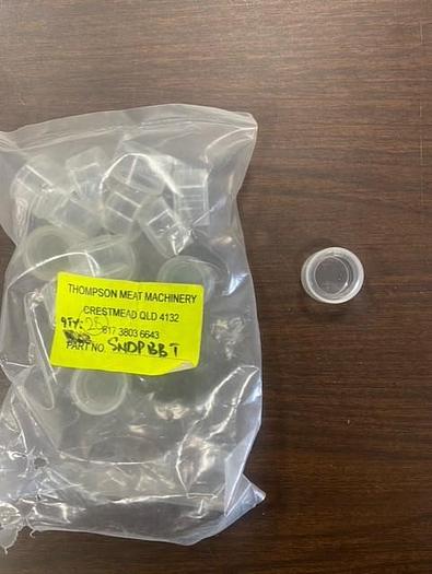 Thompson Machinery Pilot Light Yellow Complete 24V c/w Protected Led