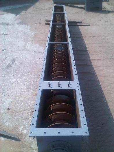 Used 12" x 20' SINGLE DENVER SINGLE SCREW HOLOFLITE DRYER - C/S - WATER OR OIL