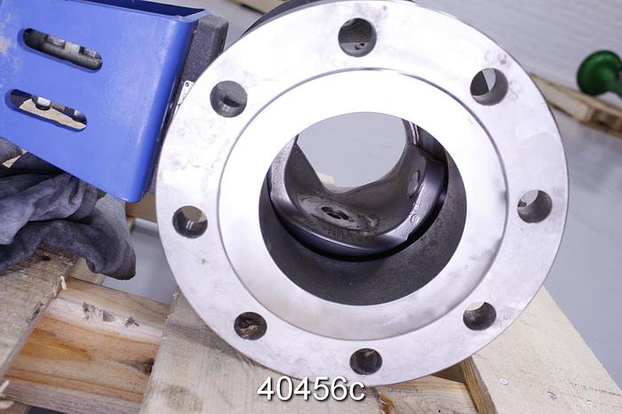 Used Neles Jamesbury 4" V-ball Valve #40456