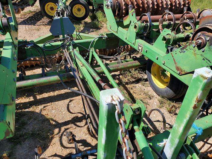 Used 25' John Deere 970 Roller Harrow