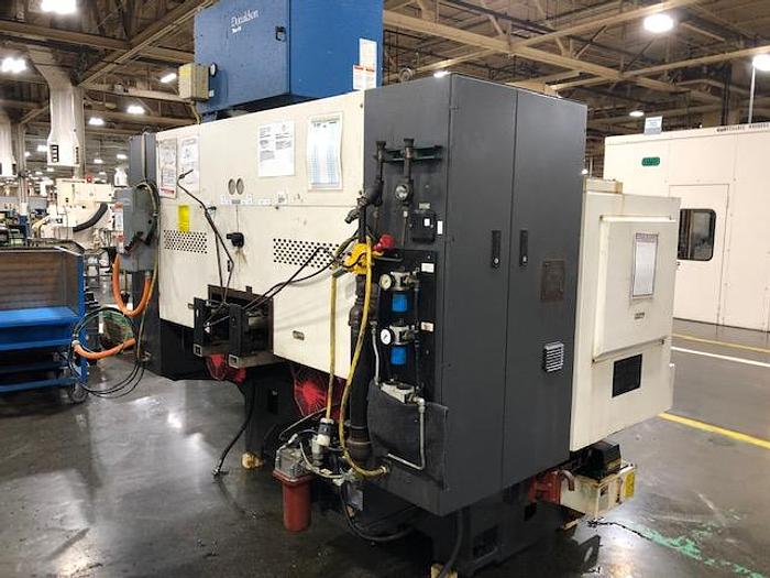 Used 2010 HWACHEON TTC-8 TWIN SPINDLE/TWIM TURRET CNC LATHE