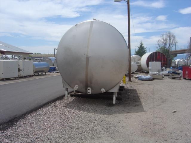 Usado 10,000 GAL, JACKETED STORAGE TANK