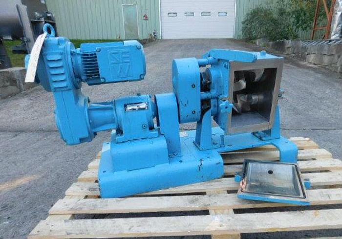 Used 3 QUART TELEDYNE READCO DOUBLE ARM MIXER - S/S - JACKETED