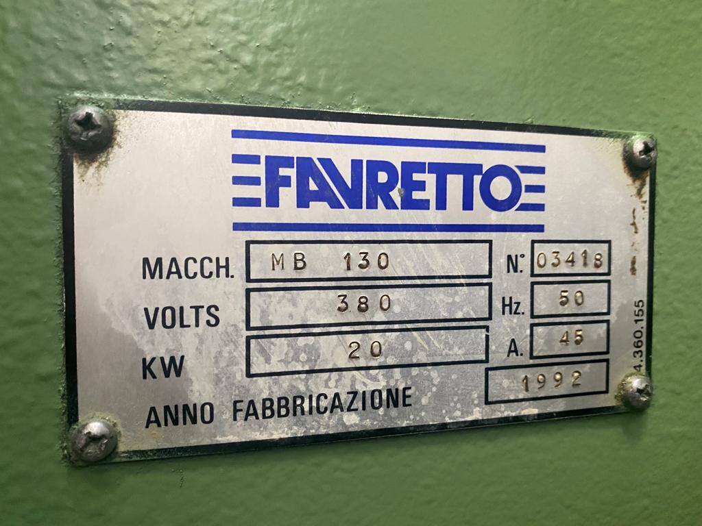 Usato 1992 Favretto MB 130