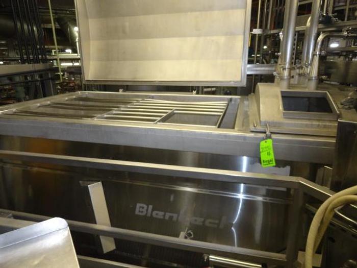 Used Blentech Blender, jacketed, hollow flight & injection; Md#DM-28120-JDH, 2011