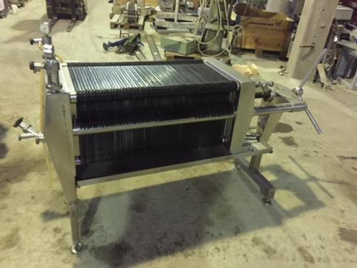 Used Seitz rustfri kammerfilterpresse