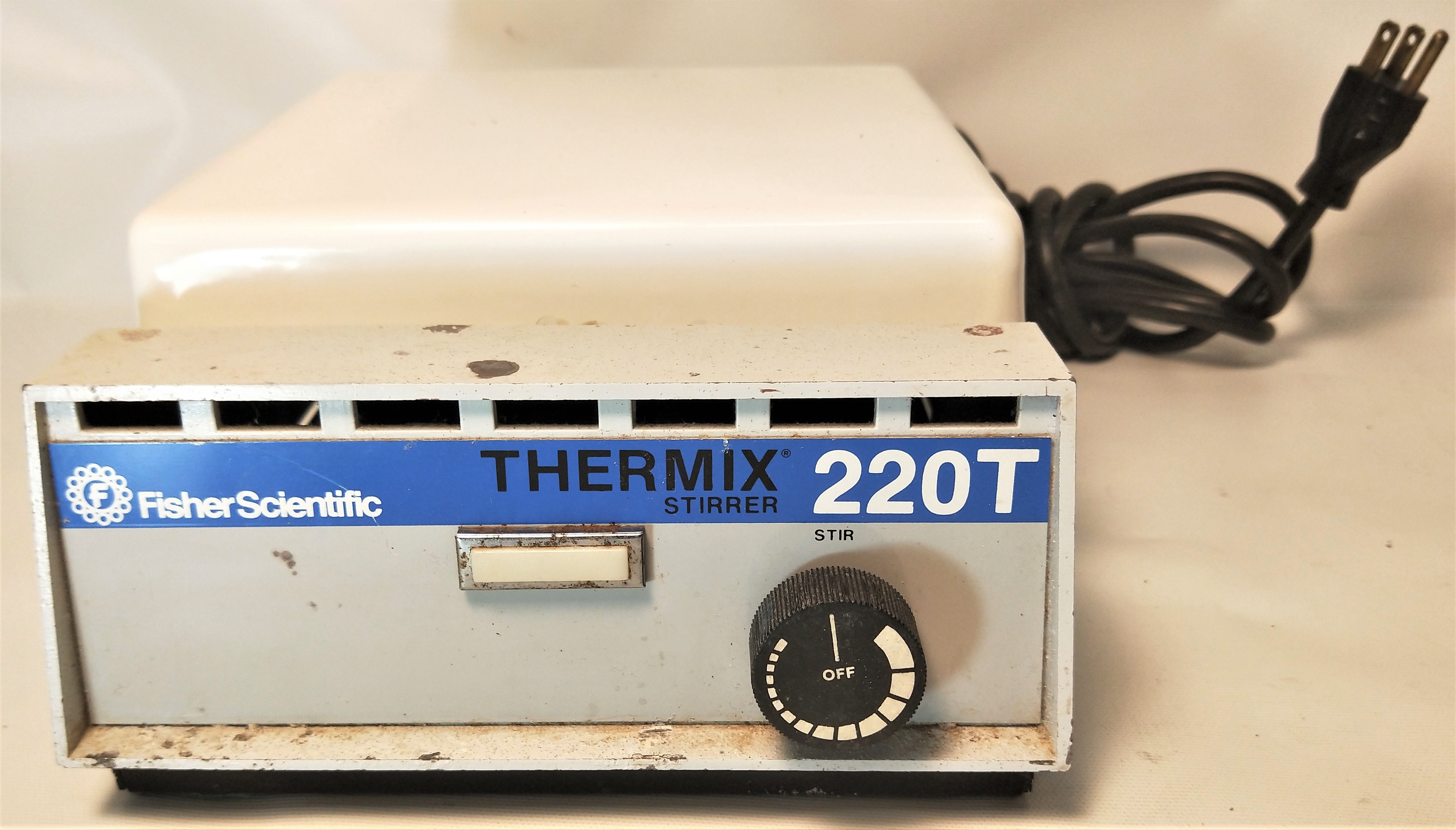 Used Fisher Thermix 220T Stirrer (7" x 7" Plate) for Sale at