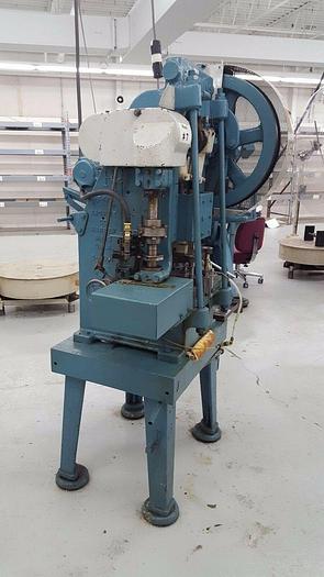 Used Perkins Transfer Stamping Punch Press Machine with Feed 15 Ton Pristine!