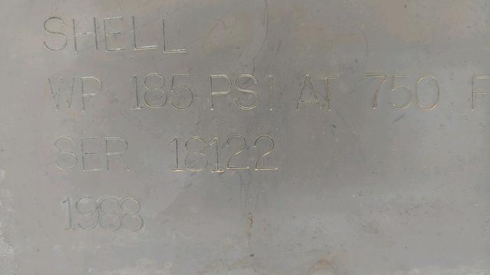 Used Evaporator, Caustic, Blaw Knox, 125 lb/hr, Drum Flaker, #L738570