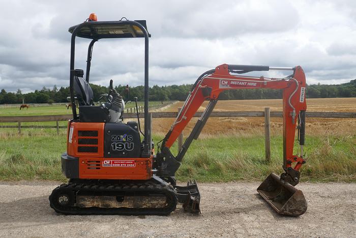 Used 2017 HITACHI ZX19U