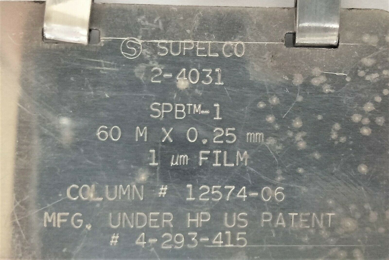 Used Supelco SPB-1 (24031) Capillary Column (60M x 0.25mm x 1µm)
