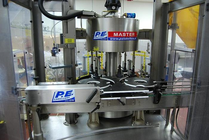 Used PE Rotary Labeler Pressure Sensitive Front and Back 