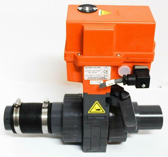 Used George Fischer Actuator Type EA20 198 150 431 w/ Valve Assembly 199.116.148 5716