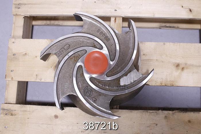 Unused Goulds 3196 Pump Impeller, 8x10x13, 6 Vane #38721