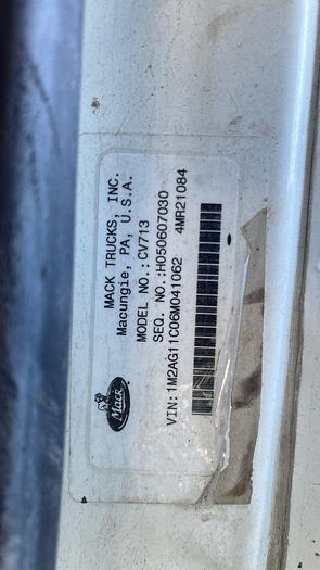 Used 2006 MACK GRANITE CV713