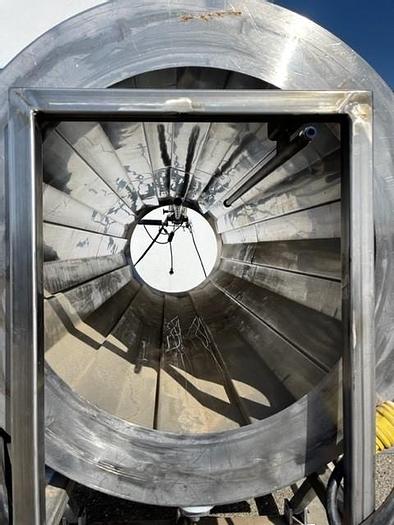 Used Seasoning Drum 8’ L x 5’ W Drum Diameter is 2’ 6’’