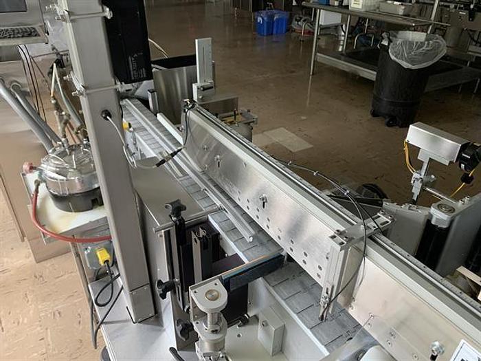 Used Used Accraply Pressure Sensitive Wraparound and Panel Labeler