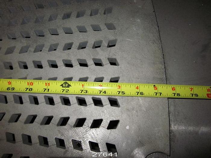 Used Black Clawson  Black Clawson Raised Rotor Pulper Extraction Chamber With Maximizer Bed Plate, This Is An Entire Drop-In Assembly, For 76" Rotor, 95" Od For Chamber. 16" Outlet Pipe, For Use With A #3 Drive #27641