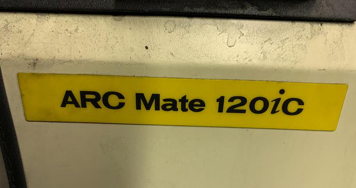 Used FANUC ARCMATE 120iC/10L 6 AXIS CNC MIG WELDING ROBOT WITH R30iA CONTROLLER