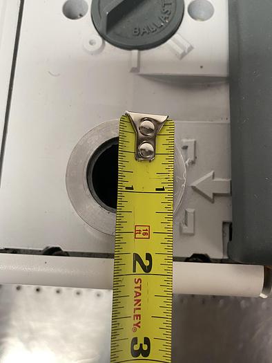 Used Edwards  RV3 Dual Stage Rotary Vane Vacuum Pump 115/230V w/ KF25 Fitting