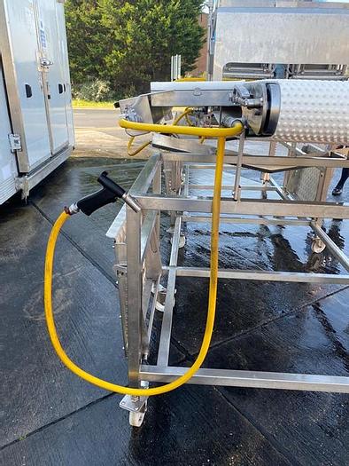 Used CARNITECH 4 MAN TRIMMING LINE WITH TWIN LANE PIN-BONER