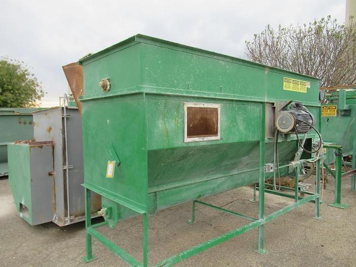 Used Mixer, Ribbon, 190 CF, C/St, 20 HP, Scott, Hopper, #C743864