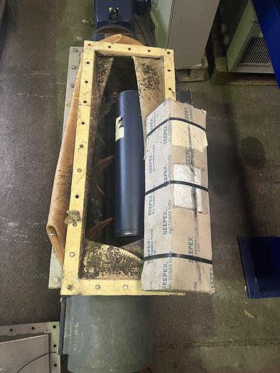 Used Pieralisi Major FP6002RS decanter for sludge dewatering