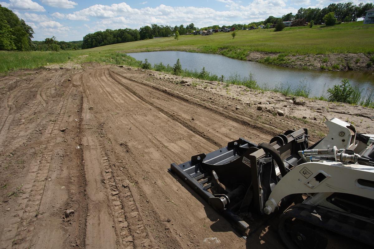JENKINS IRON & STEEL MINI SKID LAND LEVELER