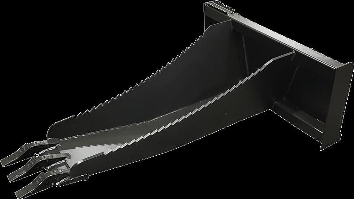 JENKINS IRON & STEEL STUMP BUCKET