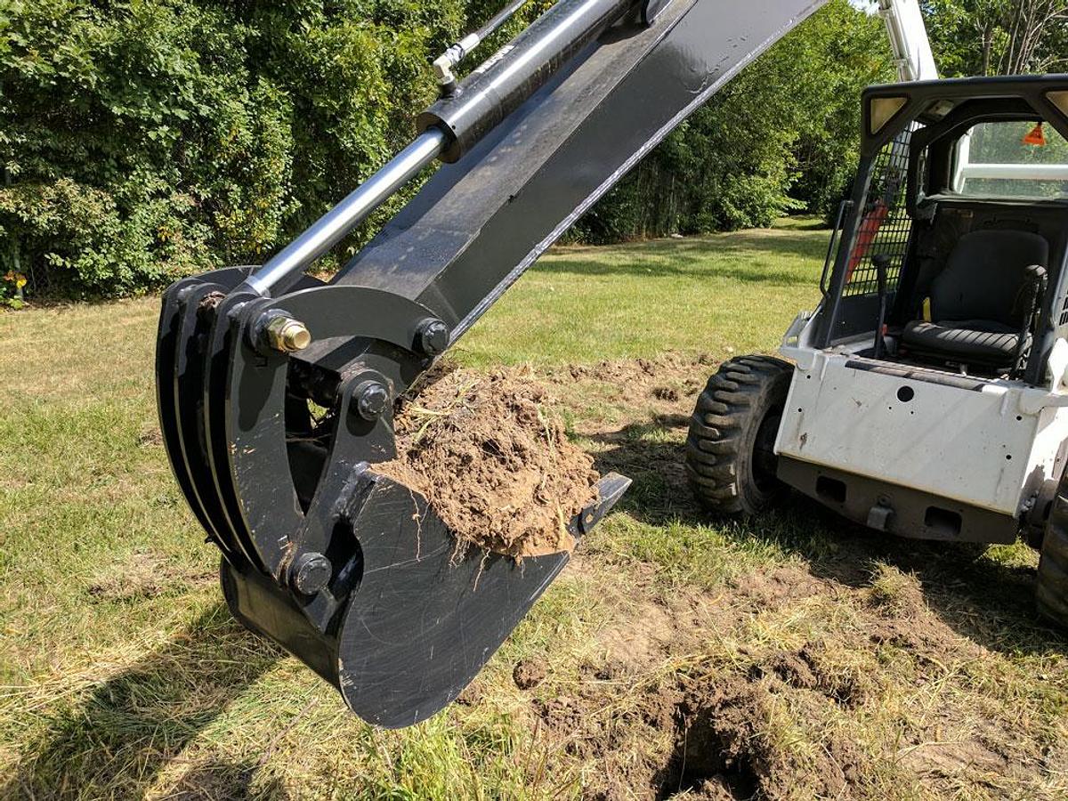 JENKINS IRON & STEEL BACKHOE ATTACHMENT