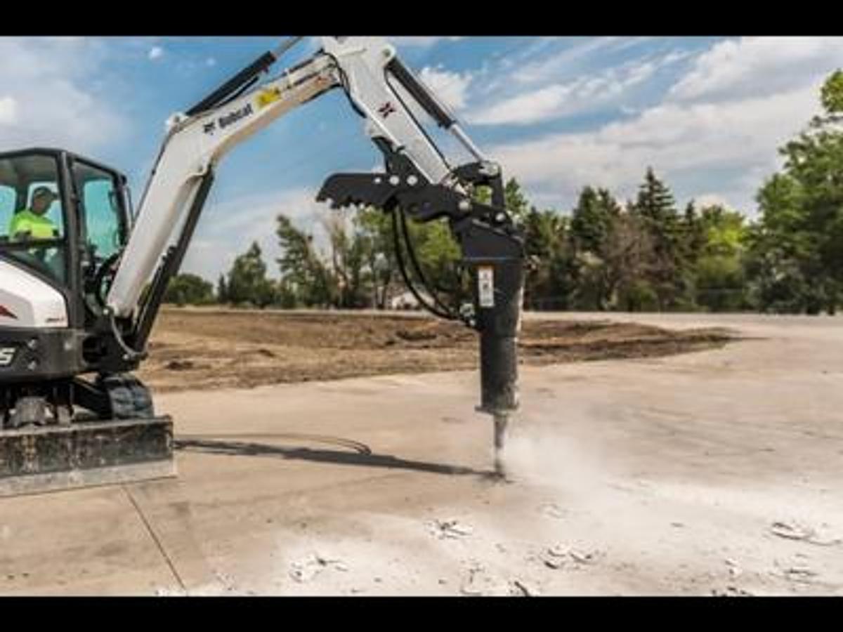 Used Concrete Breaker Skid Steer or Excavator Mounted