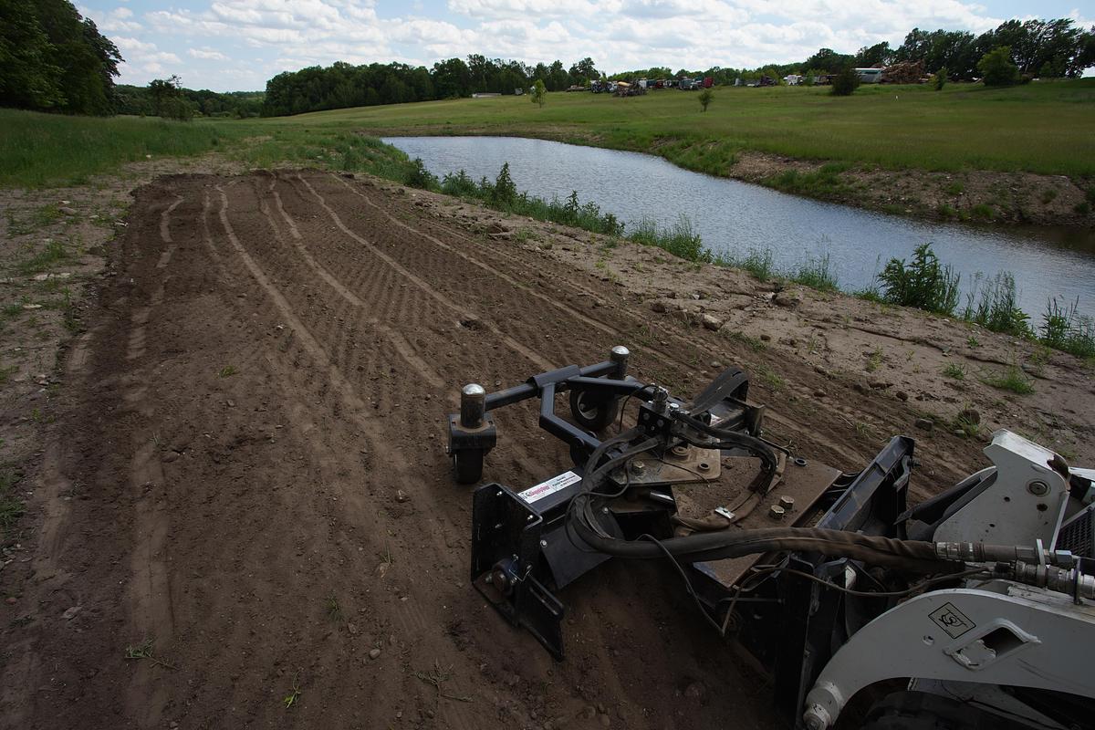 JENKINS IRON & STEEL 48" MINI SKID SOIL CONDITIONER