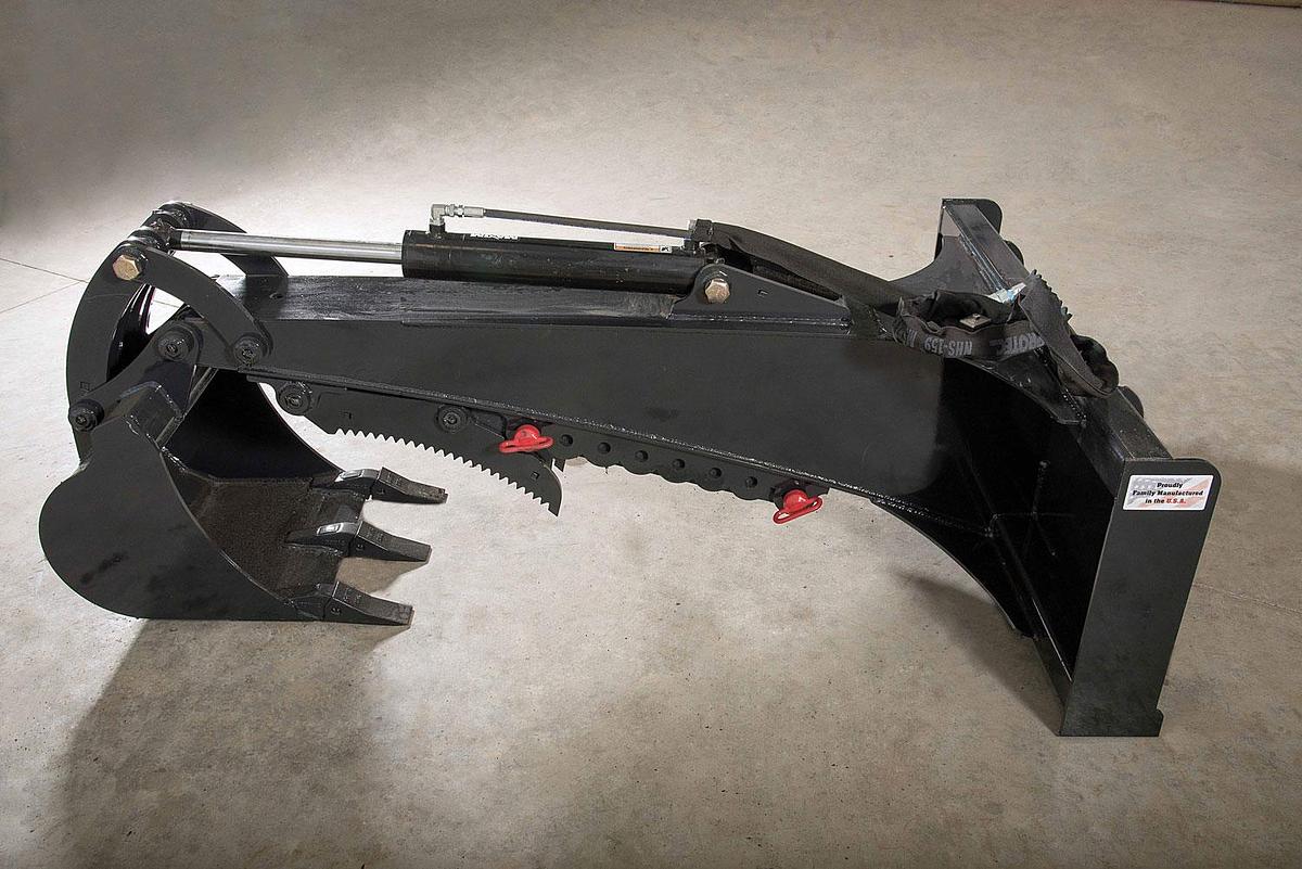 JENKINS IRON & STEEL BACKHOE ATTACHMENT