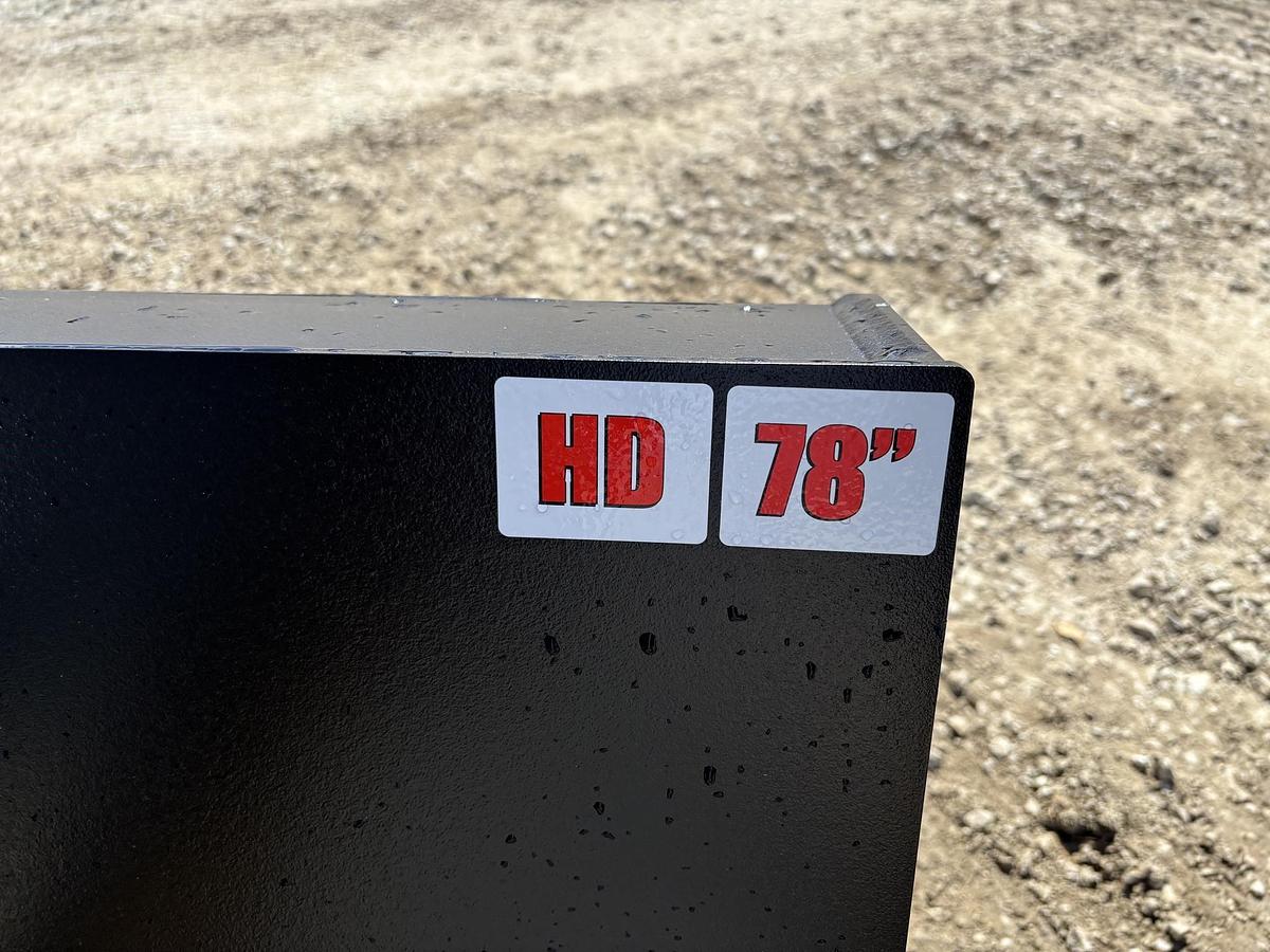JENKINS IRON & STEEL 78" HD SMOOTH EDGE BUCKET