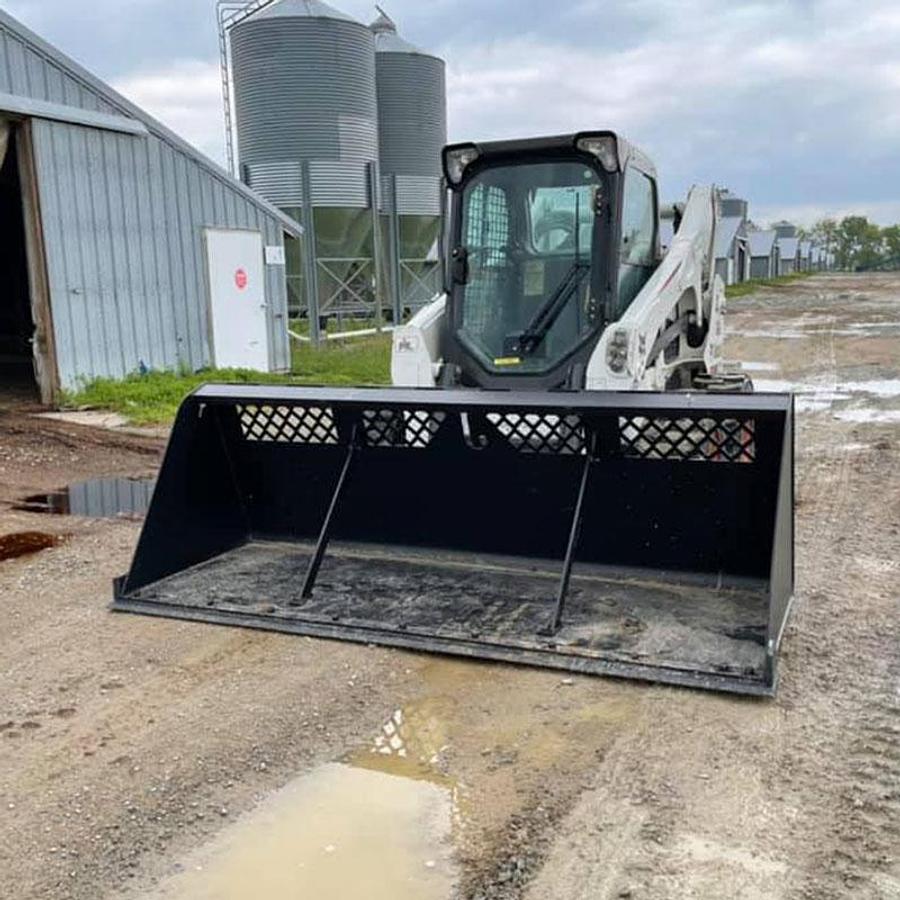 JENKINS IRON & STEEL 72" SNOW & MATERIAL BUCKET