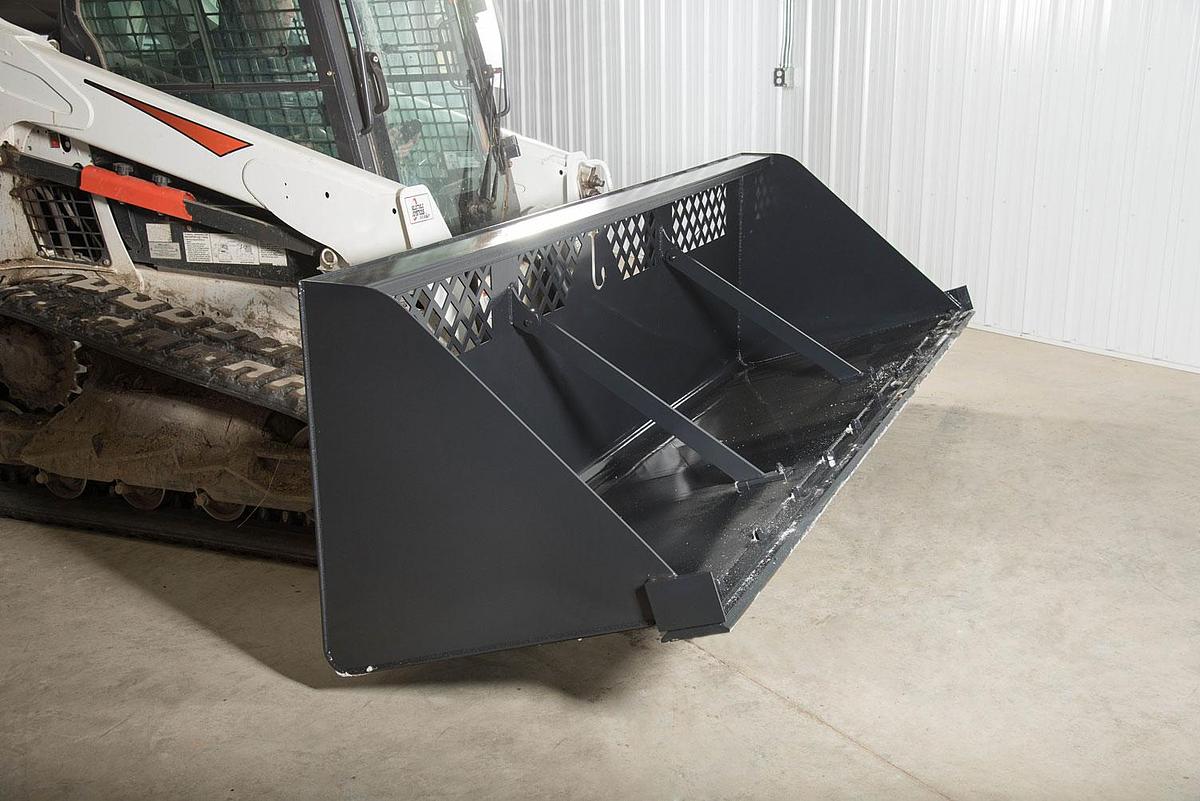 JENKINS IRON & STEEL 72" SNOW & MATERIAL BUCKET