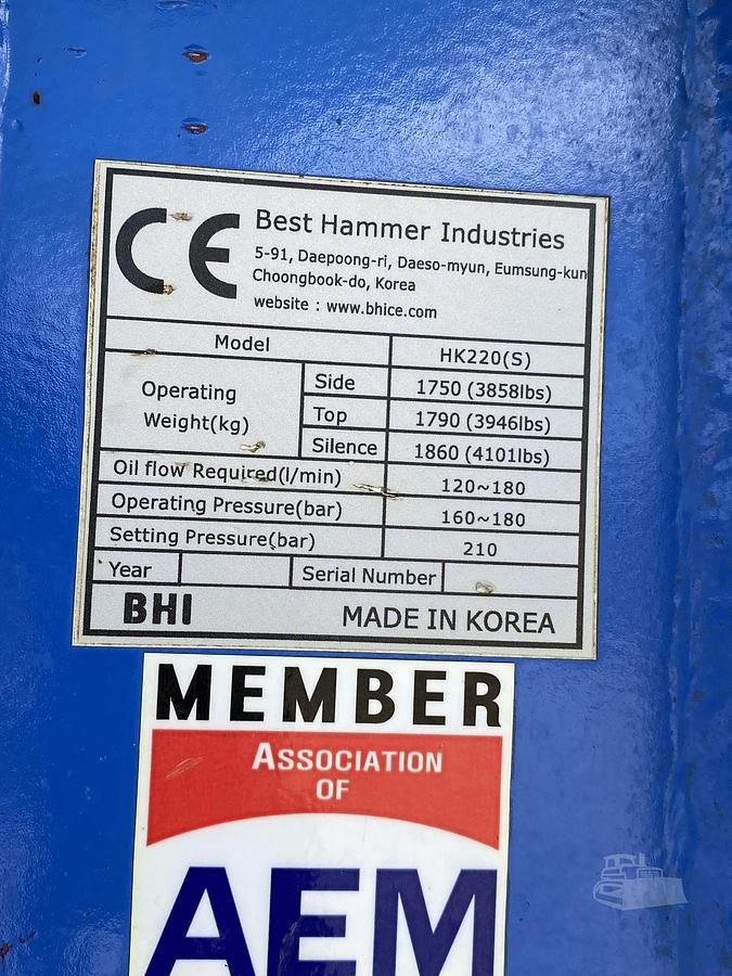Used RJB HK220 BREAKER