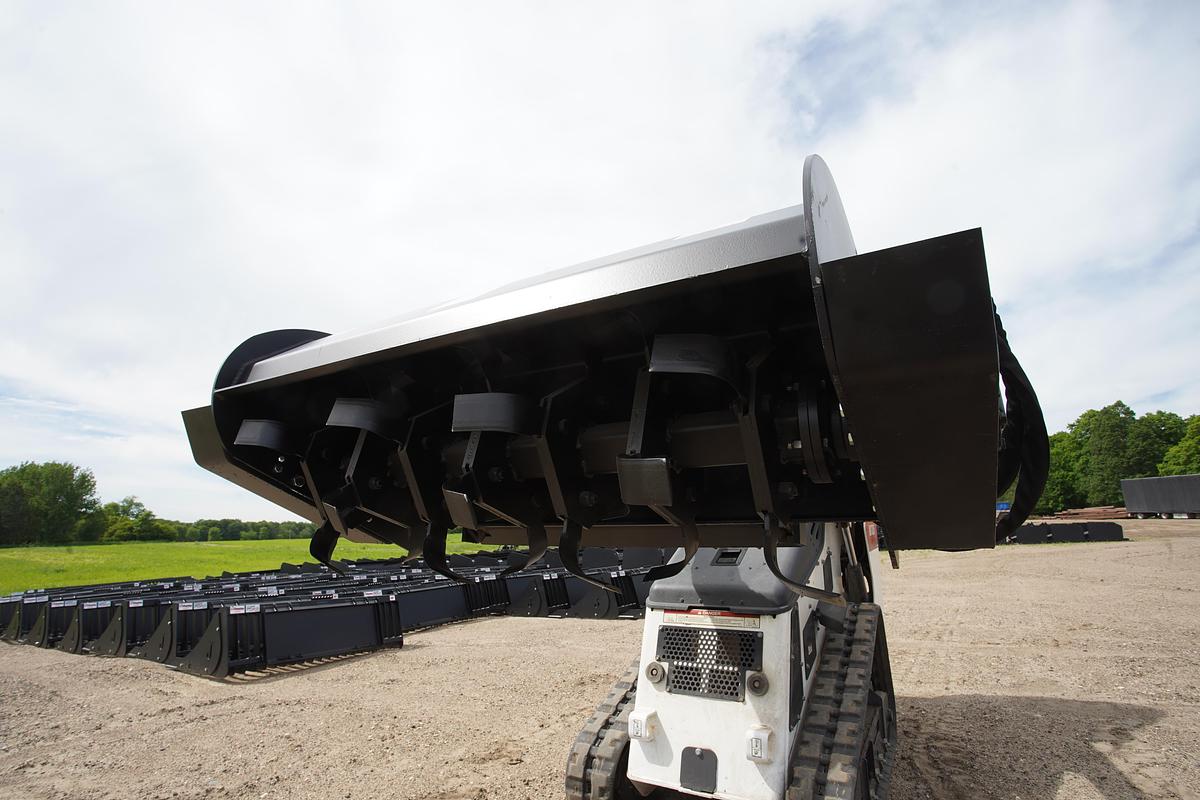 JENKINS IRON & STEEL 48" MINI SKID TILLER