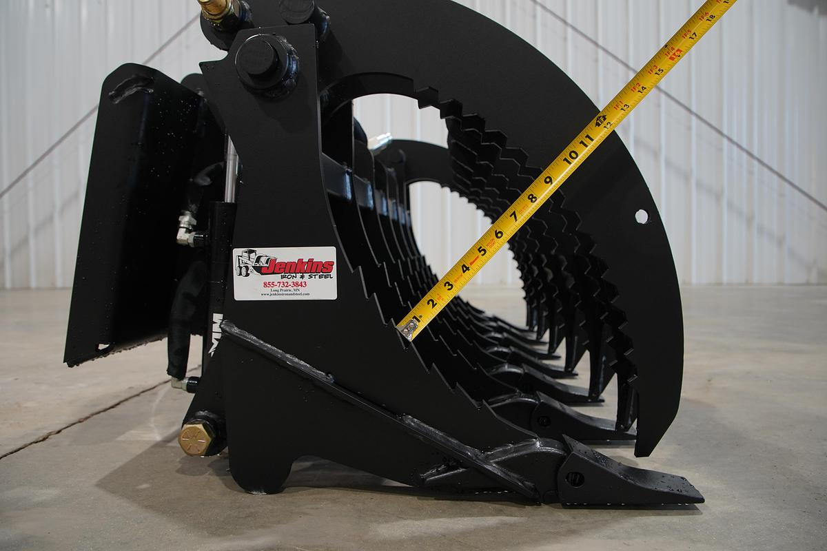 JENKINS IRON & STEEL 48" MINI SKID BRUSH GRAPPLE