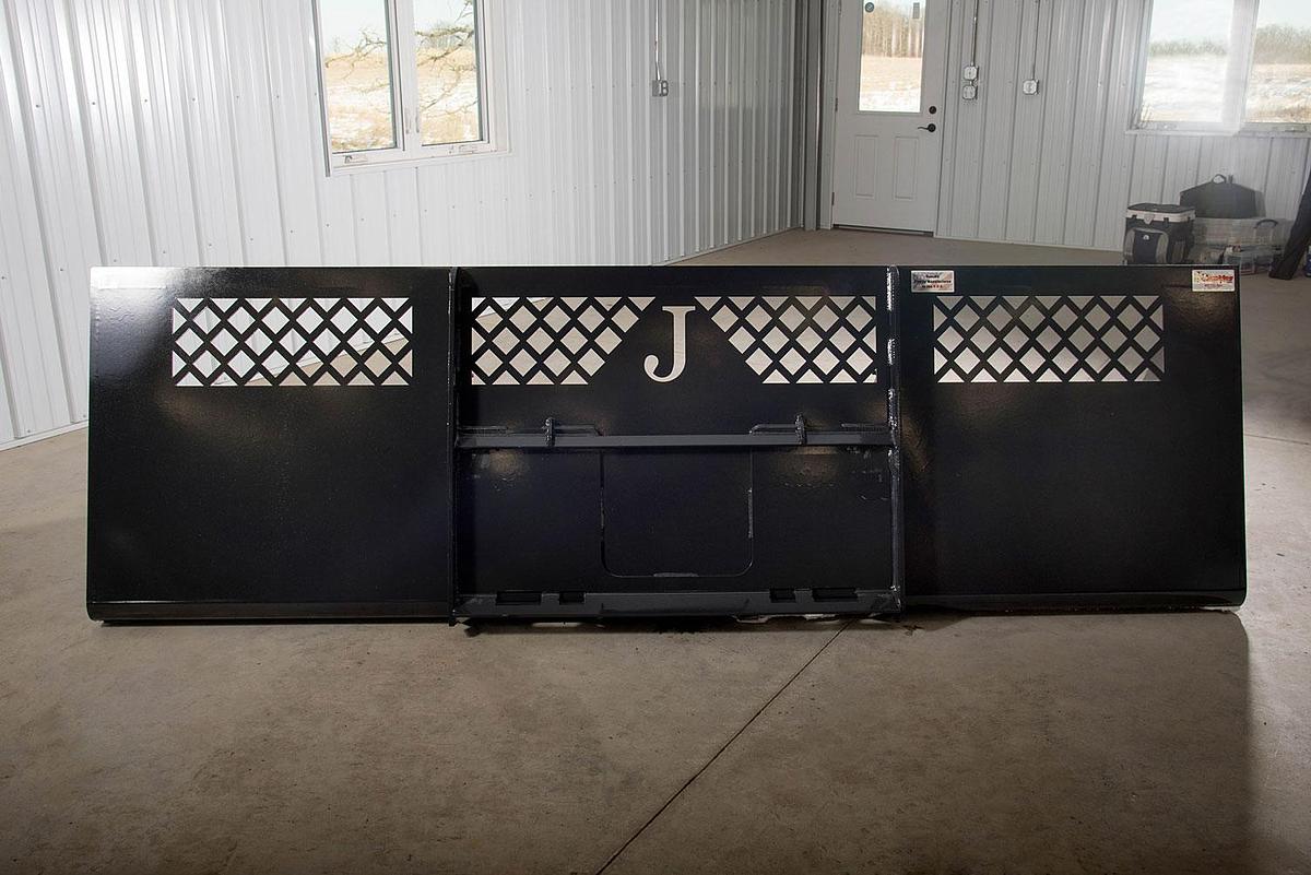 JENKINS IRON & STEEL 72" SNOW & MATERIAL BUCKET