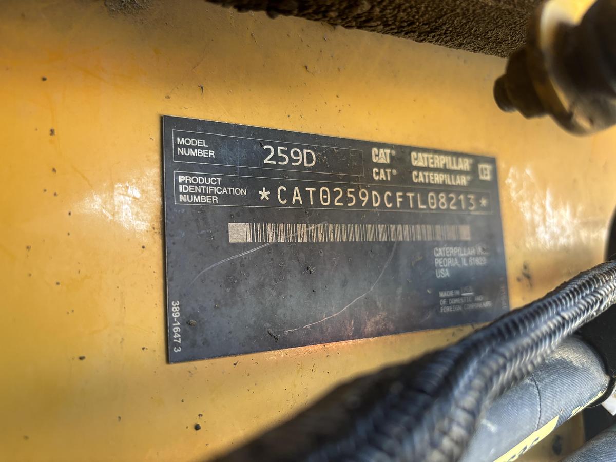 Used 2016 CATERPILLAR 259D