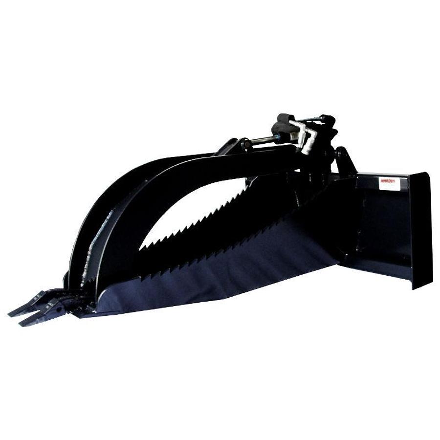 JENKINS IRON & STEEL STUMP BUCKET W/ GRAPPLE