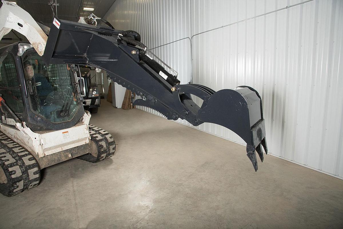JENKINS IRON & STEEL BACKHOE ATTACHMENT