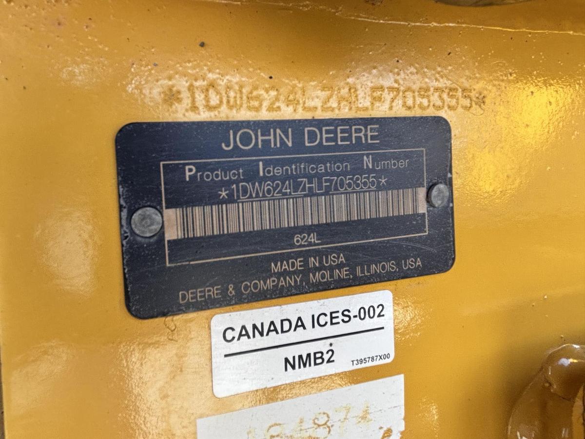 Used 2020 DEERE 624L