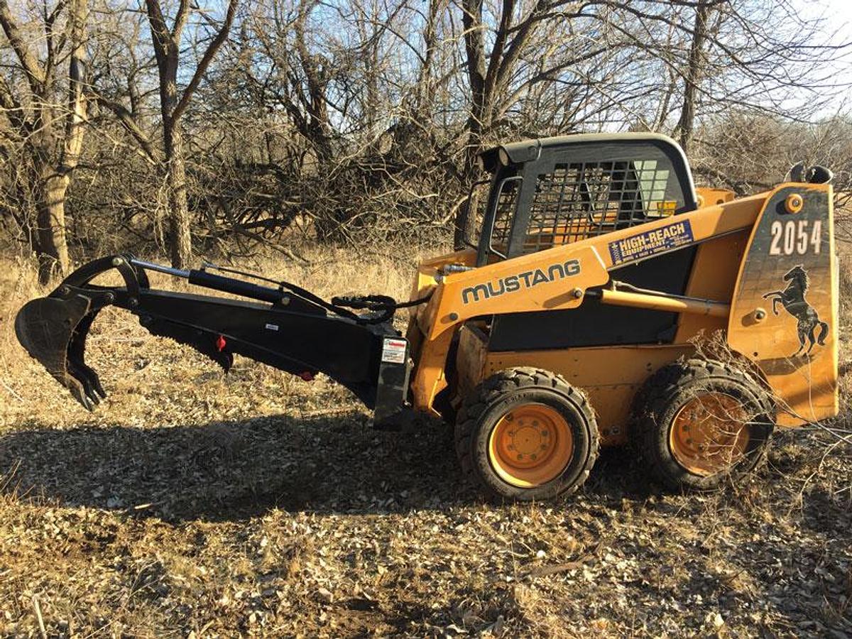 JENKINS IRON & STEEL BACKHOE ATTACHMENT