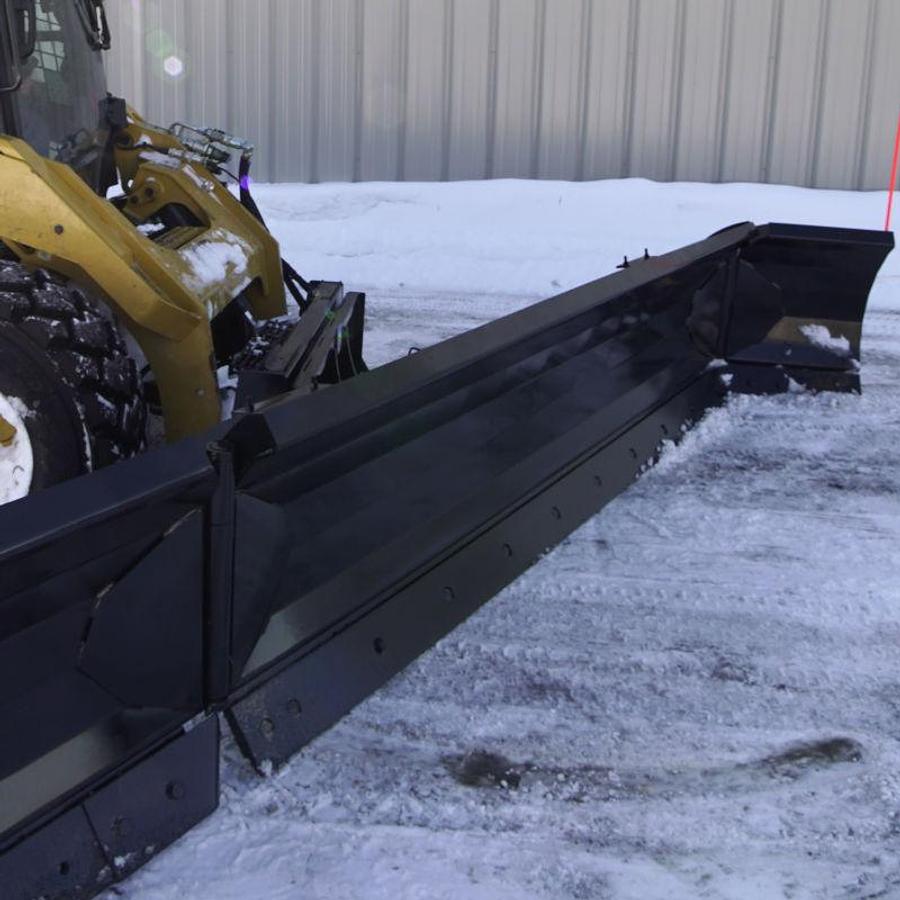 JENKINS IRON & STEEL 72" SNOW BLADE W/ 24" WINGS