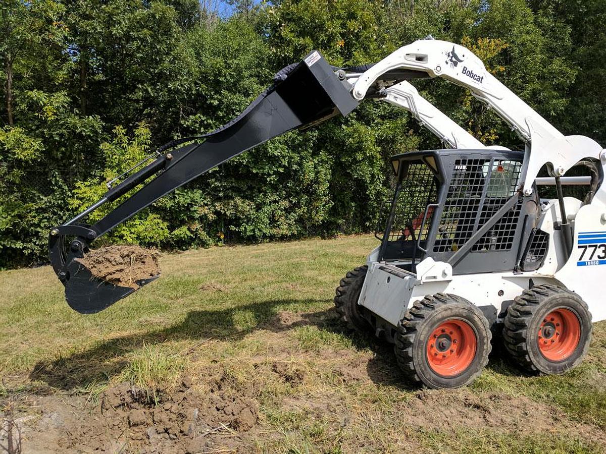 JENKINS IRON & STEEL BACKHOE ATTACHMENT