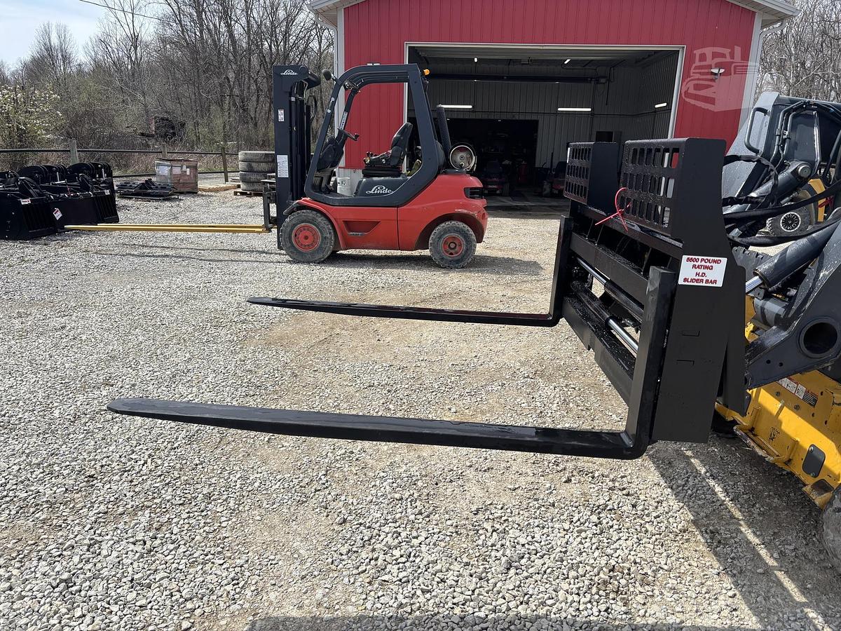 JENKINS IRON & STEEL HYDRAULIC SLIDING PALLET FORKS