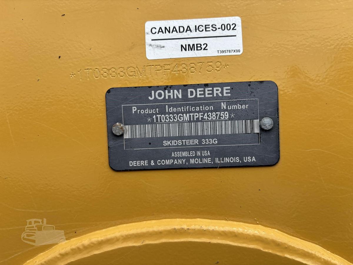 Used 2024 DEERE 333G